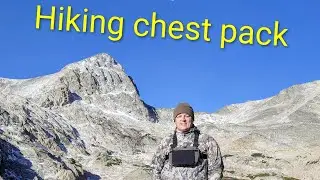 Day hike chest pack