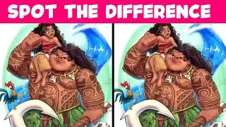 Spot the Difference | Level: ALL LEVELS | Moana 2 | Disney Kids