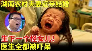 湖南农村夫妻近亲结婚，生下一个怪女儿！出生头发齐肩，医生全都被吓呆【王芳王为念访谈】