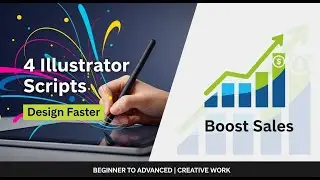 4 Illustrator Scripts Design Faster, Boost Sales | Beginner to Advanced | Creative Work