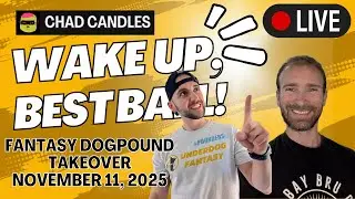 Wake Up, Best Ball! Week 11 Underdog Drafts and Fantasy Dog Pound Takeover!