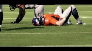 Madden 13 Online Gameplay - Manning vs Ryan (Falcons vs Broncos)