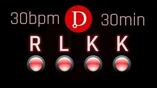 RLKK 30bpm - Drumistry Drumset Workout (30min)