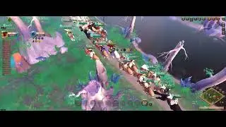 Albion Online OCCUL STAFF  Malevolent vs Huadabin then gang up on snow forest dogs