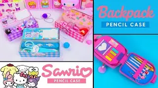 Sanrio Lovers! Adorable Pencil Cases & Backpack Pencil Case 🐰🎒