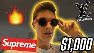 THESE SUPREME X LOUIS VUITTON GLASSES COST $1,300...