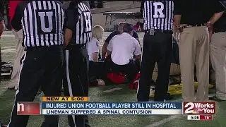 Injured Union Football Player Still In Hospital