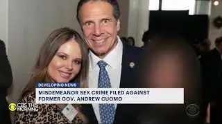 Cuomo accused of groping woman, a misdemeanor sex crime