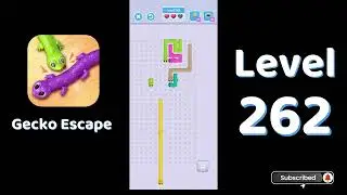 Gecko Escape Level 262 Walkthrough 🦎 | Puzzle Game Solutions & Tips | SolutionGuruji
