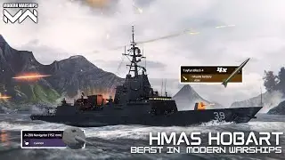 Free Battle Pass Ship| HMAS Hobart DDGH-39| 4x Tayfun block 4 Missile| Modern Warships