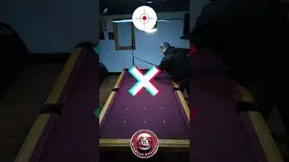 8 Ball in 2 Banks! #breakandrun #billiardball #poolball