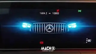 MACH5performance X BENZ AMG GLE53 HEATSHIELD DOWNPIPE #MACH5