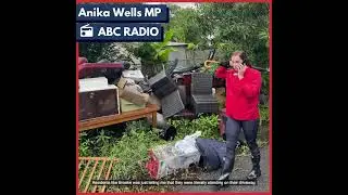 Anika Wells MP on ABC Radio condemning flood looters