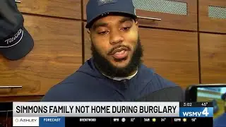 Tennessee Titans&rsquo; Jeffery Simmons tears up discussing recent break-in at his home