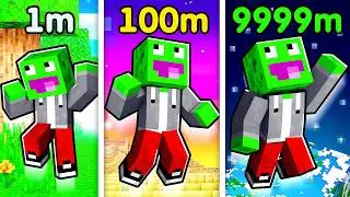 SKACZĘ NAJWYŻEJ w MINECRAFT! ⬆️