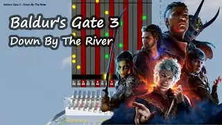 Kalimba tutorial: Baldur's Gate 3 - Down By The River