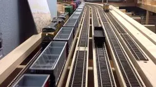 Hidden staging yard progress 1