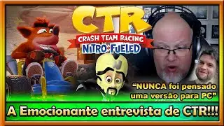 CONFIRMADO! N&Atilde;O TEREMOS CTR PC! CTR 2 &Eacute; POSS&Iacute;VEL? - A Emocionante Entrevista de CTR: Nitro Fueled!!!