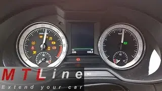 Skoda Octavia 3 FACELIFT, MY2017 - dial staging activation - vključitev kalibracije &scaron;tevcev