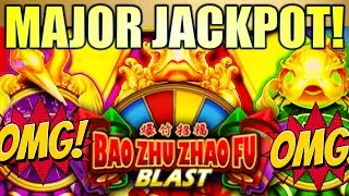 ★MAJOR JACKPOT!★ LUCKY NIGHT! 2 MAJORS! NEW! BAO ZHU ZHAO FU BLAST Slot Machine (Aristocrat)