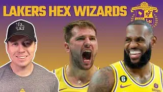 Lakers DOMINATE Wizards, LUKA First Half Triple Double!!!