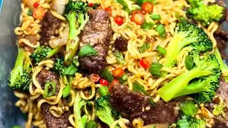 How To Turn Ramen into Beef And Broccoli 