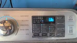What does Ub mean on a Samsung Washer machine
