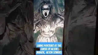 Emily Alton, Curse of Alton Manor - Ride Exit Portrait  Alton Towers