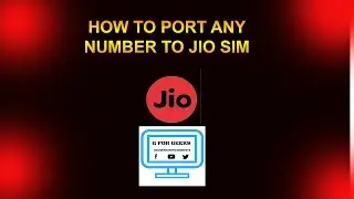 HOW TO PORT ANY MOBILE NO TO RELIANCE JIO 4G (VLOG STYLE)
