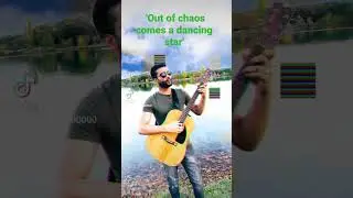 &nbsp;'Out of chaos comes a dancing star'