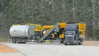 RADAR NEWS - Nova usina pr&oacute;pria de asfalto &eacute; instalada no distrito industrial de Eun&aacute;polis