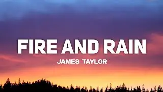 James Taylor - Fire and Rain ( lyrics) Stranger things