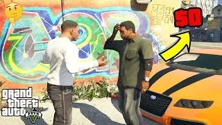 GTA 5 - What Happens if You DON'T Have Enough MONEY For Lamar (funny)