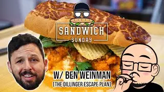 CAN VEGETARIAN CHICKEN PARM TASTE GOOD?! Ben Weinman @ChuckBillyTotemPoll | Sandwich Sunday