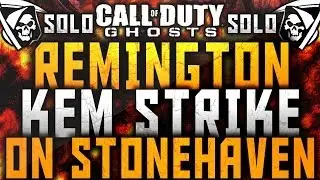 COD Ghosts: *ОДИНОЧНО* БЫСТРЫЙ РЕМИНГТОН R5 КЕМ УДАР ПО СТОНХЕЙВЕНУ! (KEM Удар каждым пистолетом: # 22)