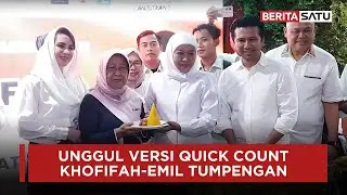 Unggul di Hasil Quick Count Pilkada 2024, Khofiah-Emil Potong Tumpeng | Beritasatu