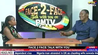 1. FACE TO FACE REALITY TALK SHOW
