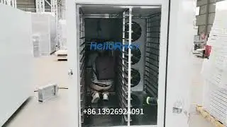100kg Heat Pump Dryer Meat Dehydrator Drying Machine Fish Dryer Equipment Drying Cabinet 60 Trays