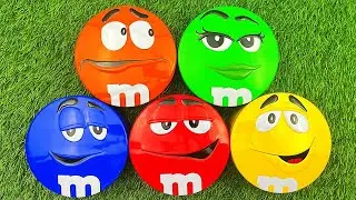 Satisfying Video | Unpacking 5 M&M'S and Skittles Boxes with Candy ASMR