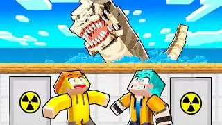 BASE 100% SEGURA vs HAND SEA no Minecraft!!