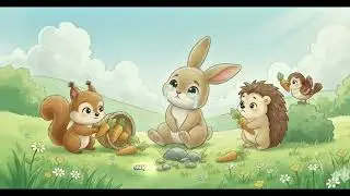 Truyện Ngủ Cho Bé: Thỏ Con Và Bài Học Chia Sẻ 🌙