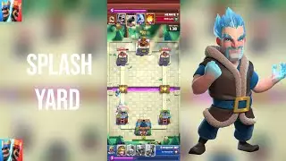 Play Splash Yard now with this version - Clash Royale