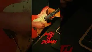 Progressive Metal Guitar Solo 🔥 Shred Meets Melody | All Things Fallen &ndash; Path of Dismay