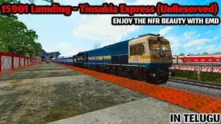 🔴LIVE |PART-2 | 15901 Lumding - Tinsukia Express (UnReserved)| KAMAKHAYA | NRW