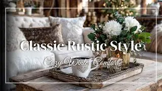 Classic Rustic After Christmas Home Styling 🧣 Timeless Comfort with Subtle Luxury in Every Space