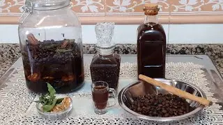 Rosoli, Resoli , o licor de café!! De maceración lenta y de maceración rápida !!