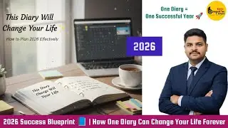 This Diary Will Change Your Life ✨ | How to Plan 2026 Effectively (Step-by-Step)#kittisir