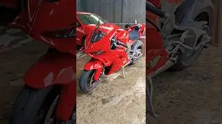 Aaj Ham new super bike ka body PPF ke liye ready kar rahe hain Ducati V4 part 1