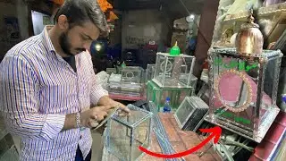 How to make Glass Box | DIY Glass works | Creative Glass working projects using Silicone