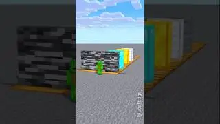 HELP JJ Mikey and JJ sister brek through Bedrock Wall - Maizen Minecraft Animation #maizen